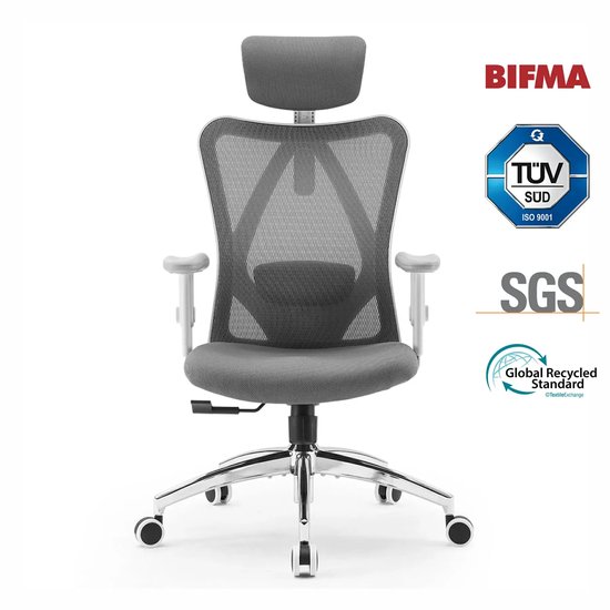 SIHOO M18 Ergonomische Bureaustoel met (EAN: ...8609) - SIHOO - €159,99