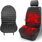 Autostoel Verwarming - Warmtekussen Stoelverwarmer - Stoelverwarming Auto Heater - Autostoel Kussen - Elektrische Auto Accessories Heater - Zwart - 12V5A - 1 Stuck
