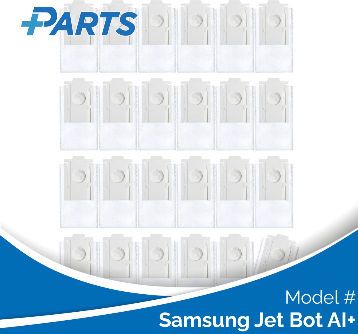 Samsung Jet Bot AI+ Stofzakken (24 Stuks, Plus.Parts® alternatief voor VCA-RDB95)
