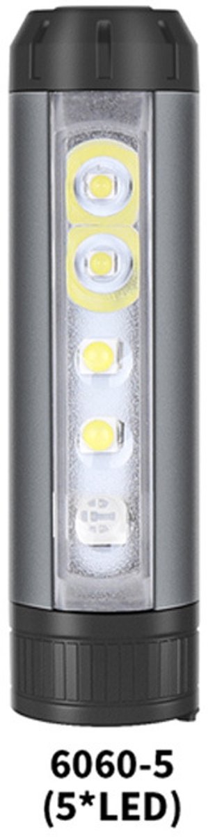 Hoofdlamp, USB-oplaadbaar, magnetische voet, geschikt voor buiten kamperen, wandelen, vissen, hardlopen, fietsen, stijl 2