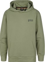Petrol Industries - Sweat à capuche tricoté garçons avec imprimé Chapala - Vert - Taille 164