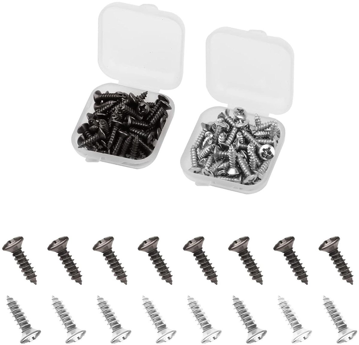 Gitaar Slagplaat Schroeven Set - 100 Stuks, Elektrische Gitaar Bas Accessoires