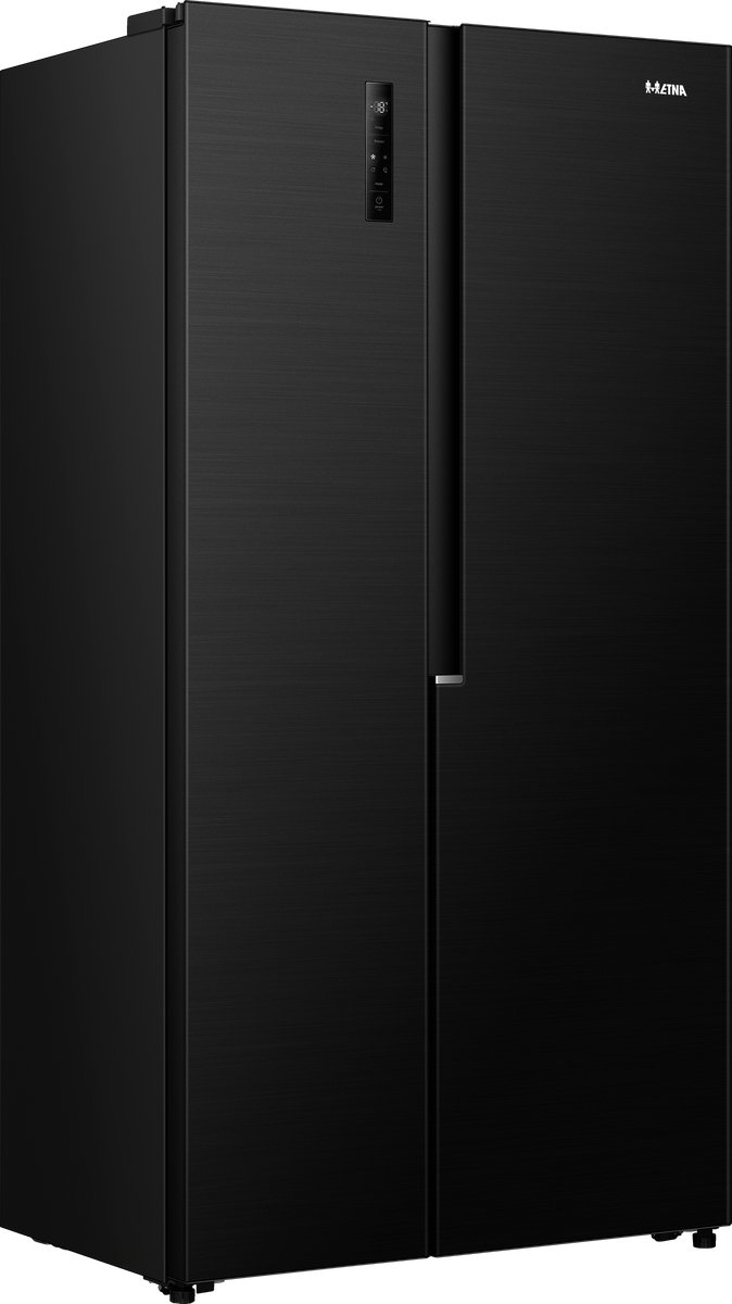 ETNA AKV5178ZWA - Amerikaanse koelkast - No-Frost - 178 cm hoog - 544 liter - Energielabel E - Invriesvermogen 10 kg/24u - Geluidsniveau 39 dB - LED Display - SuperCool - FastFreeze - Deuralarm - Interter Compressor - Multi Airflow - Energy Saving — afbeelding 4