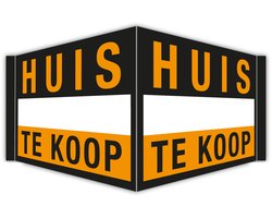 Immobord / Raambord / Makelaarsbord | 