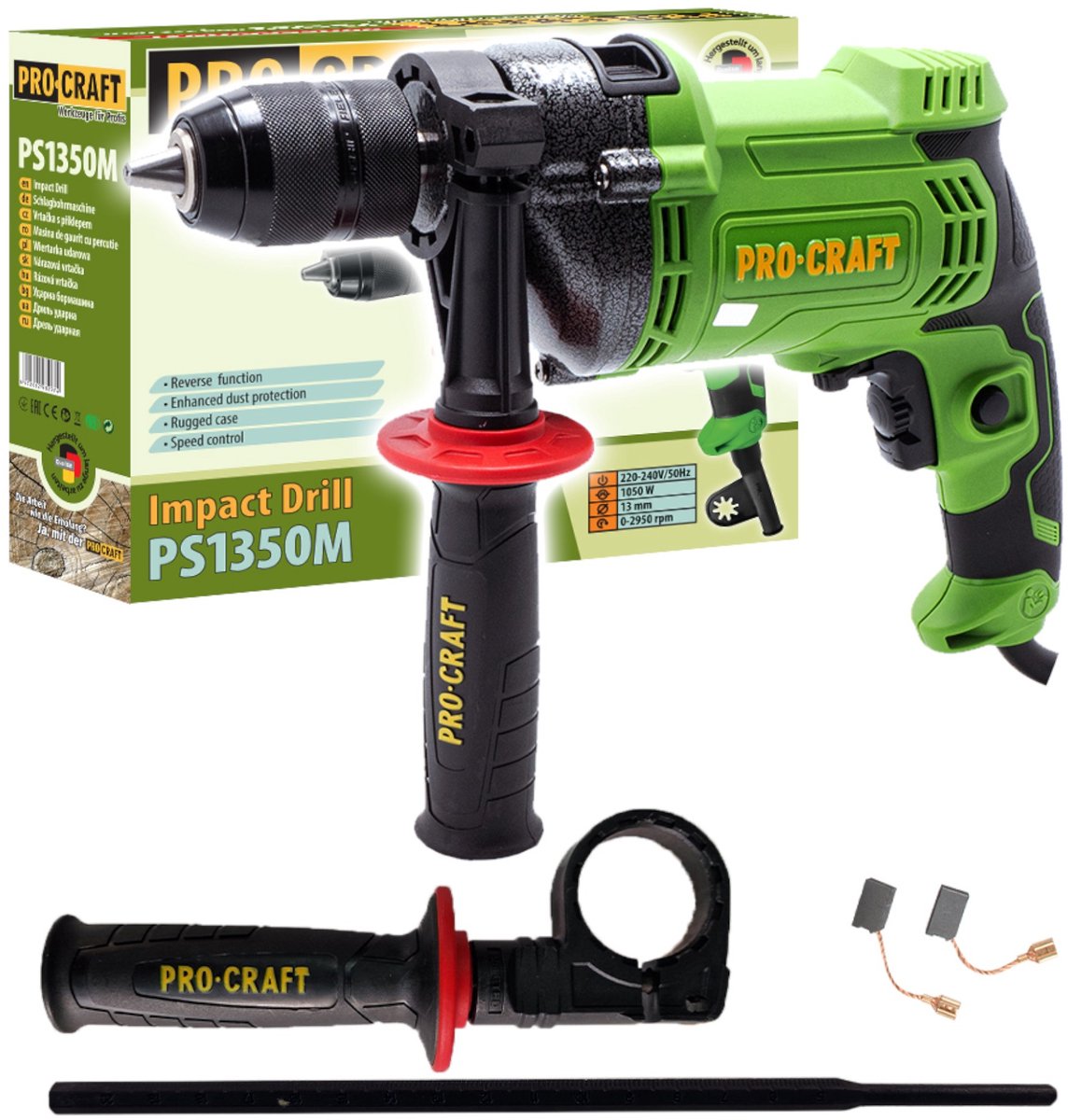 Procraft PS1350M klopboormachine 1050 watt