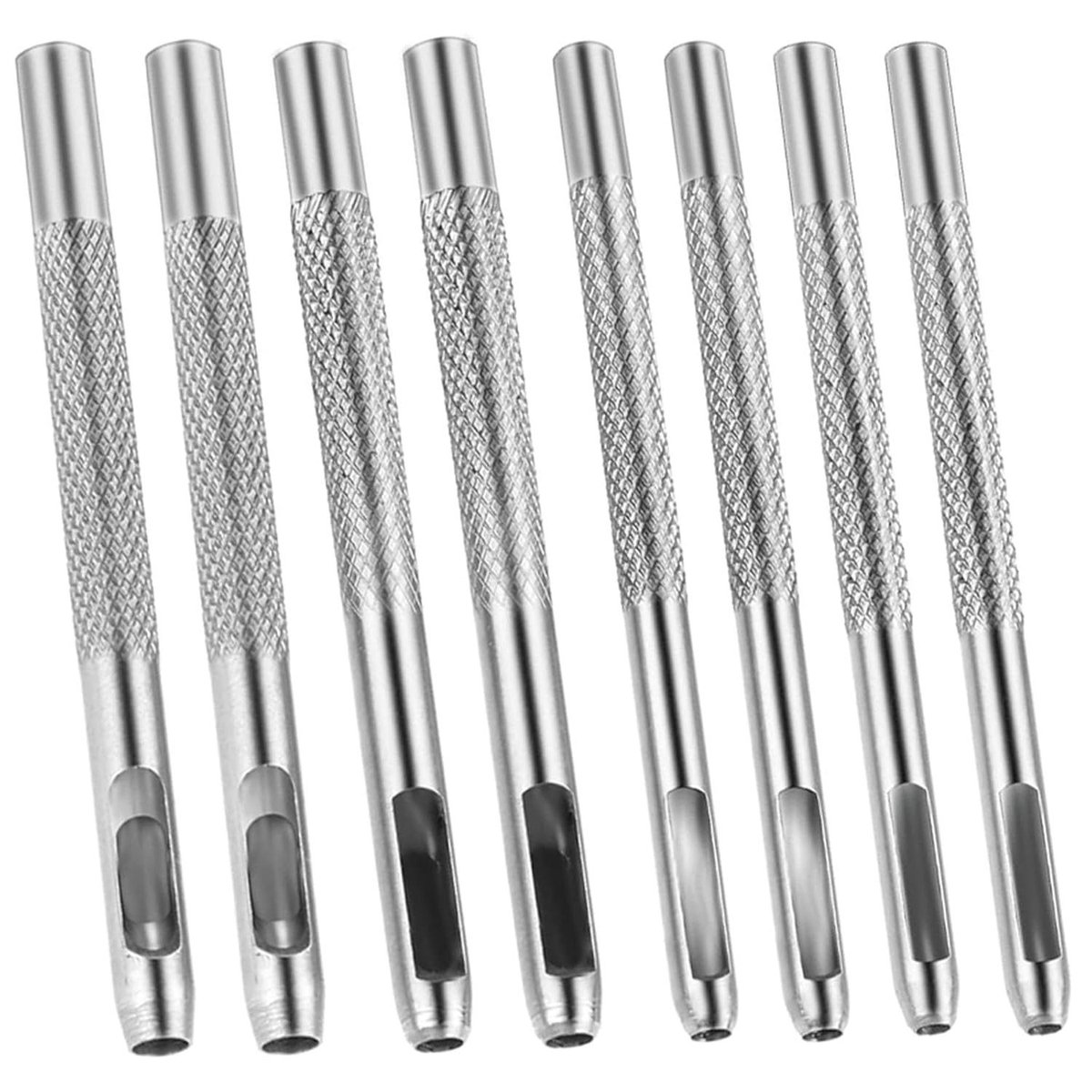 TTGoods - Stalen Gatenijzerset 2,5-4 mm - Hoogwaardige Stansmachine voor Leer, Horlogebandje en Schoen