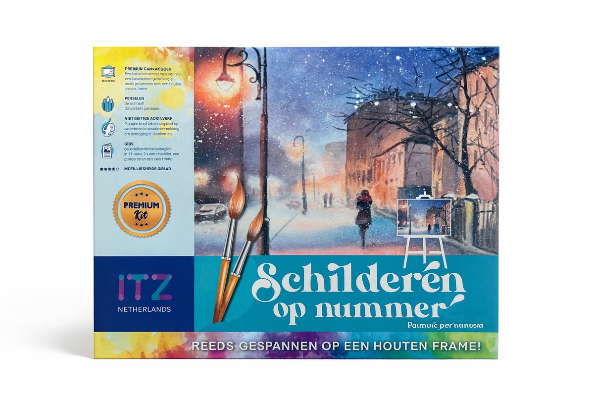 Protsvetnoy Paint by Numbers | Evening Snowstorm - MG2079E