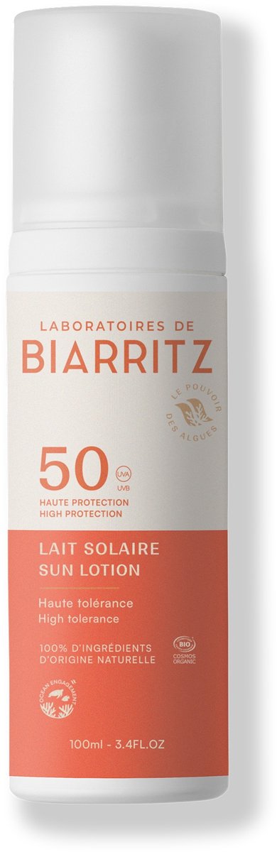 Laboratoires de Biarritz - Suncare - Alga Maris - Zonnebrandcrème SPF50 100ml