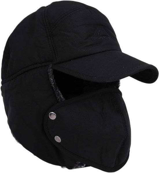 Ruige Muts OIMG Ushanka - Piloten muts - Russische muts - Winter muts - Met ...