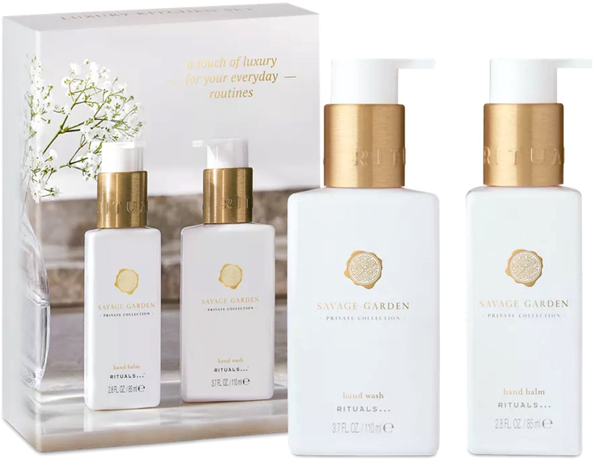 Rituals - Savage Garden - MINI Kitchen Hand Wash Set- Hand Wash 110 ml-Hand Balm 85 ml
