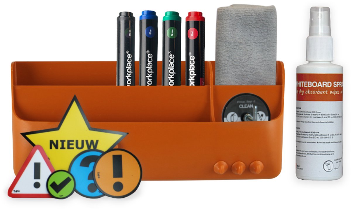 Whiteboard kit (starter) - Oranje