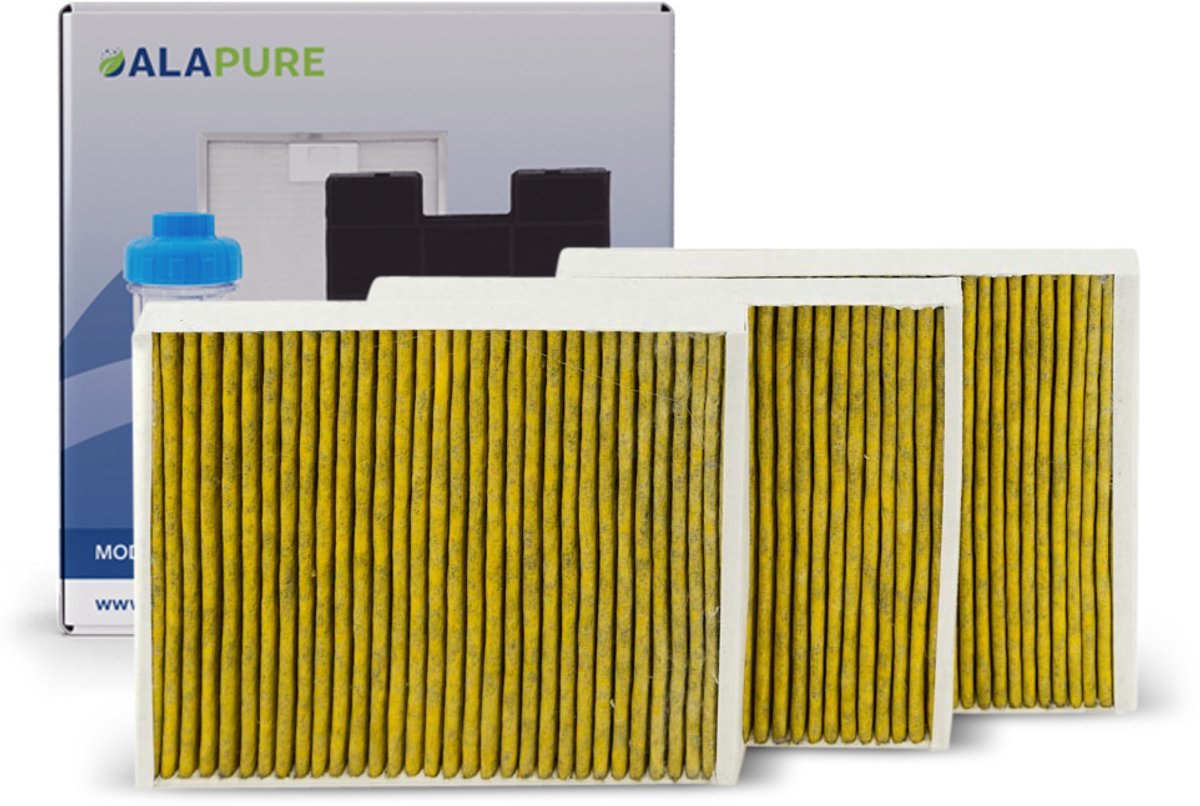 CleanAir Plus Koolstoffilter voor Neff 11034226 / 17004039 / Z52JXB1X6 (3 St.)
