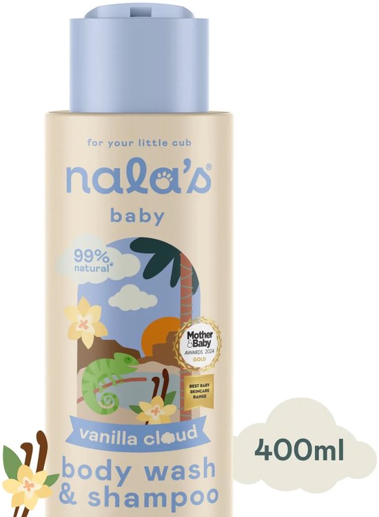 Nala's Baby Body Lotion Vanilla Cloud 400 ML van Merkloos — afbeelding 2