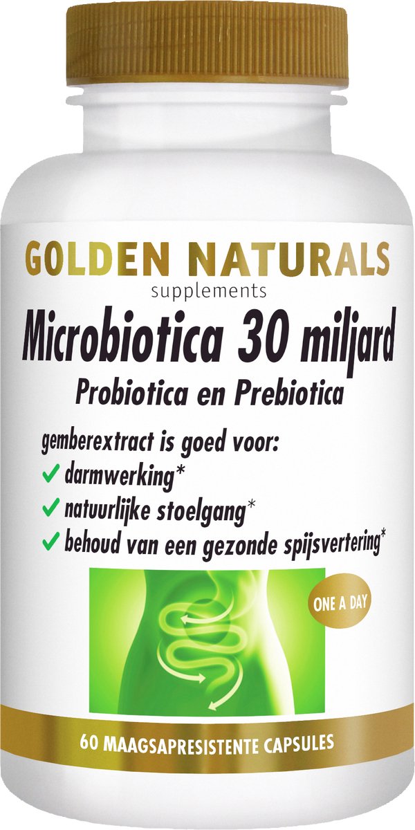 Golden Naturals Microbiotica 30 miljard