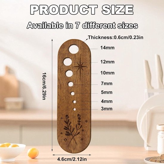 Houten Groentebladscheider - Set Van 2 Stuks - Voor Het Verwijderen Van Kruiden Keukengadgets Aardewerk Accessoires Keukenkommen Met Kruiden Praktische Keukenhulp Koken En Bakkengerei