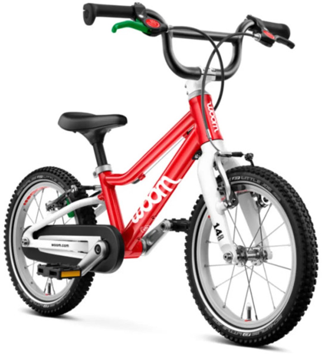 Woom Go 2 14´´ Fiets Rood Jongen