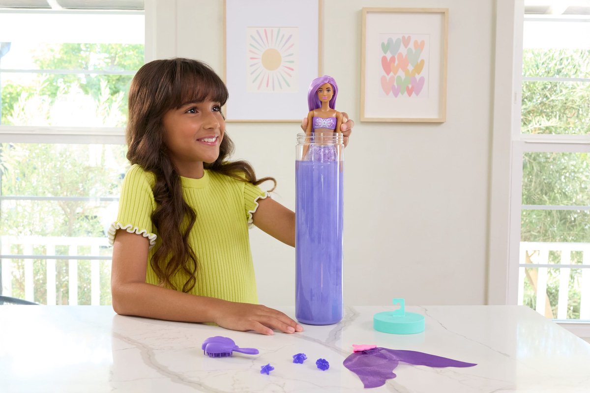 Barbie Color Reveal Zeemeerminserie - Pop en Accessoires met 6 Verrassingen — afbeelding 5