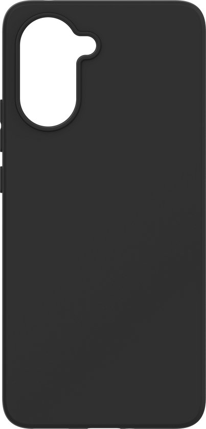 Cazy hoesje met koord geschikt voor OnePlus Nord CE5 Hoesje met Koord - Flexibele Case - Zwart