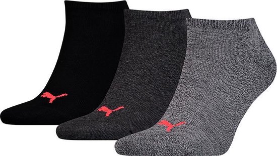 bol.com | Puma - Uni - 3-Pack Sneaker Sokken - Grijs - 47-49 bol.com | Puma - Uni - 3-Pack Sneaker Sokken - Grijs - 47-49