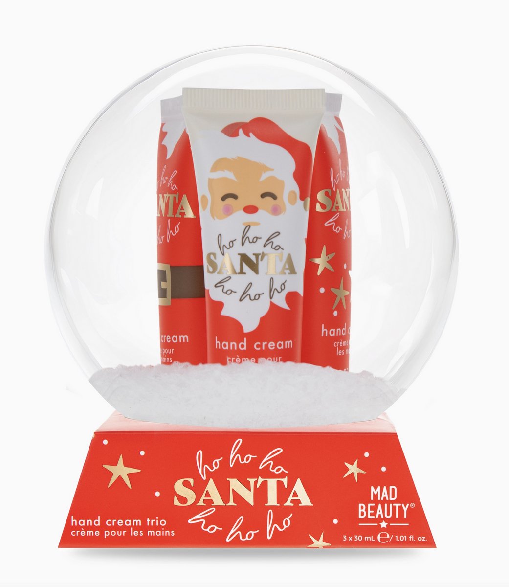 Mad Beauty Ho Ho Ho Sneeuwbol Handcrème Trio