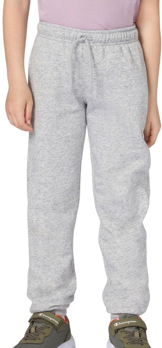Champion Icons Fleece Rib Cuff Joggingbroek Junior Grijs
