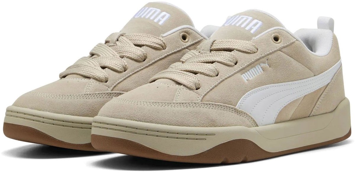 Puma Park Lifestyle Raw Sneakers Heren Beige