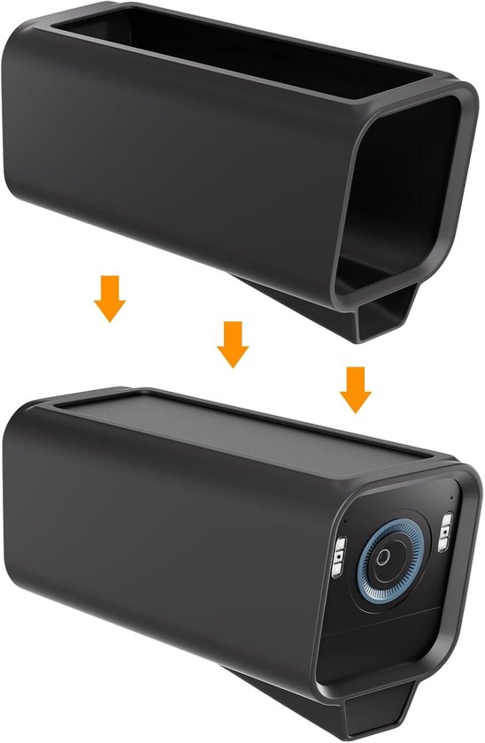 Siliconenhoes - 2 Stuks - Weerbestendige siliconen behuizing - silicone behuizing voor bewakingscamera - waterdichte - uv-bescherming - zacht - duurzaam - Home Security Camera systeem - Camera siliconen beschermhoesBinnen- En Buitengebruik van Merkloos — afbeelding 4