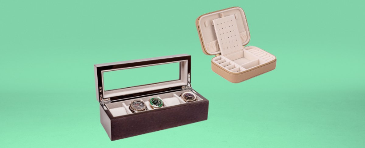 Horloge- & sieradendozen