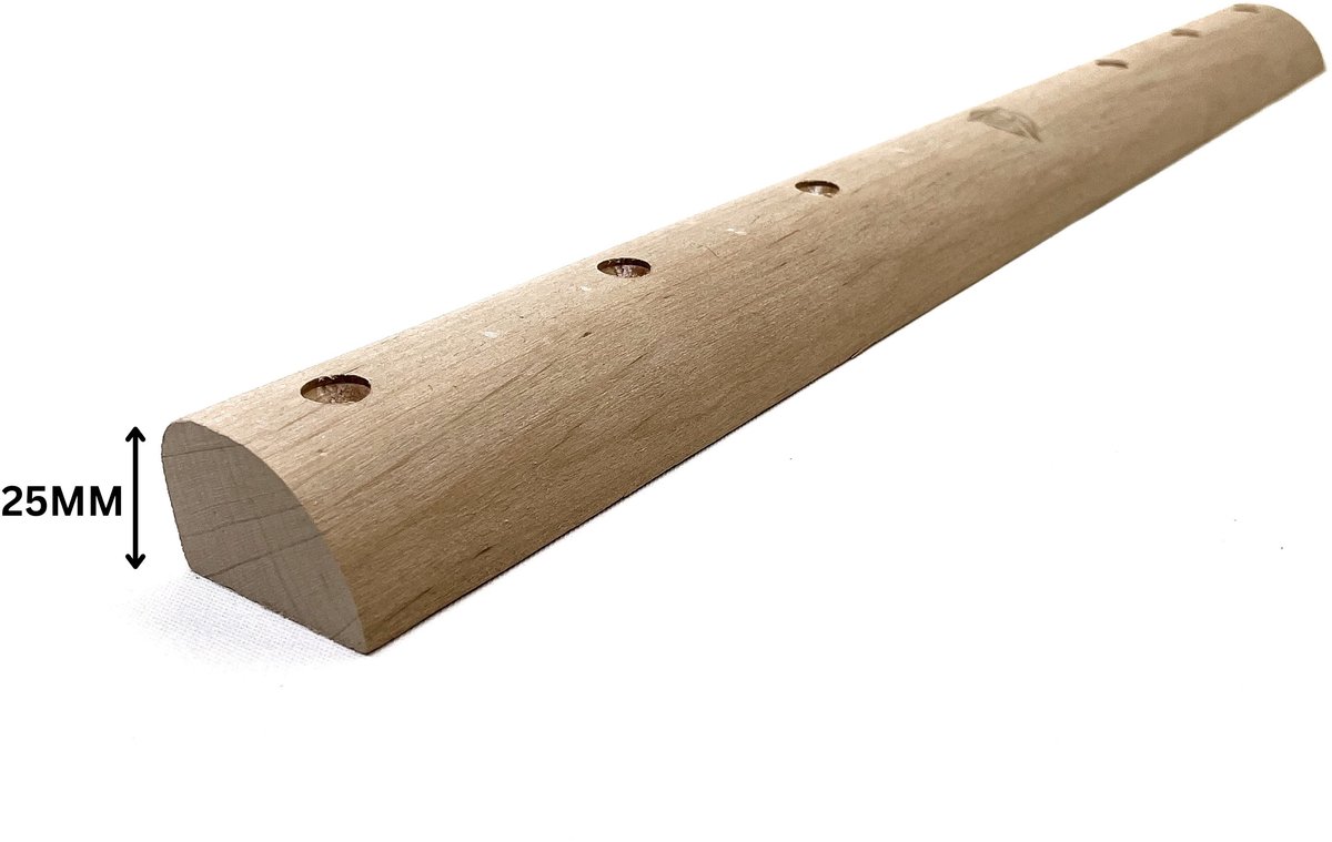 Campus board Rung Rock Climbing - 1 STUCK - Campusboard - Campus rung - Climbing training board - Hangboard - Boulderen - Klimmen - Klimgrepen - Trainingsbord - Hand trainer - Vinger trainer - Home Training Climbing - Climbing Hangboard - 25mm