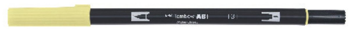 Tombow Brush pen - ABT 131 - Dual brushpen - Lemon Lime - Geel