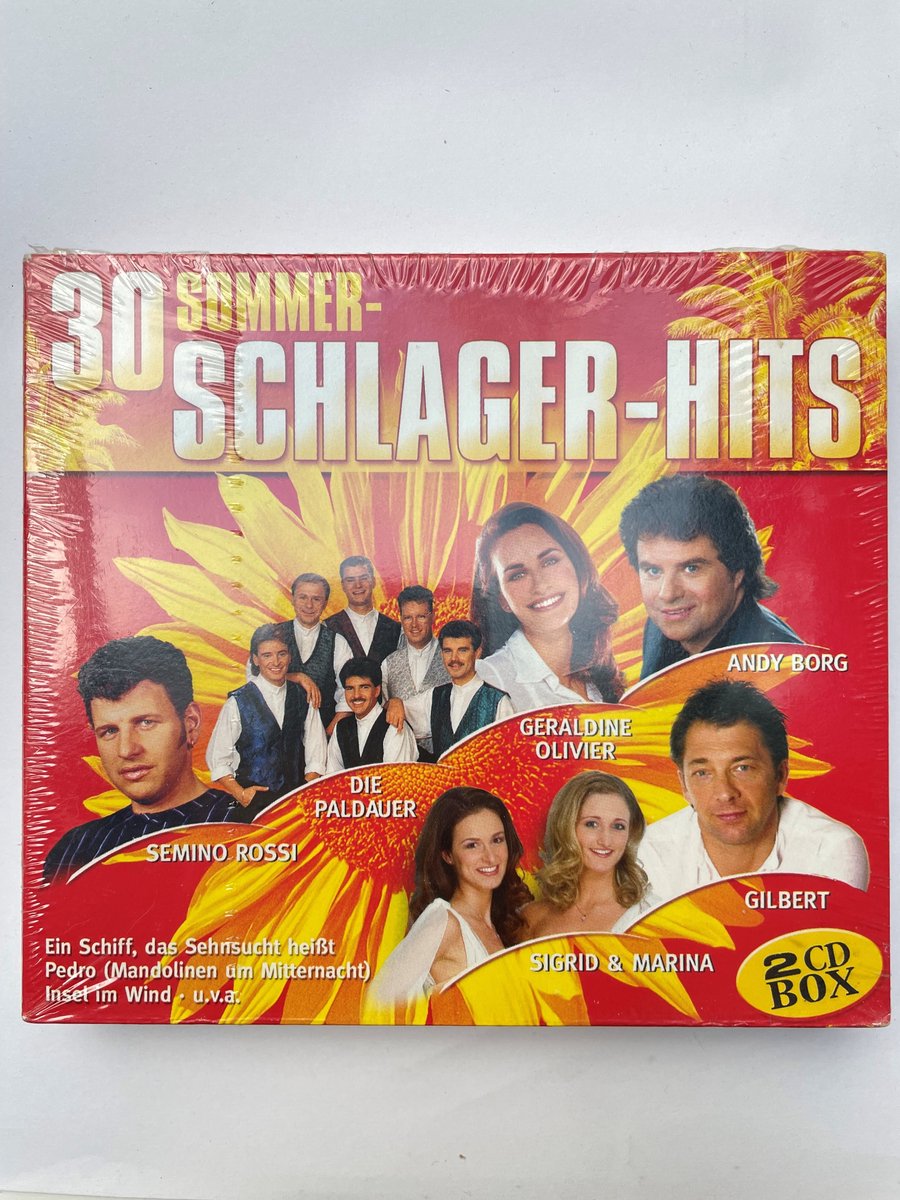 30 Summer Schlager-Hits 2 CD Box