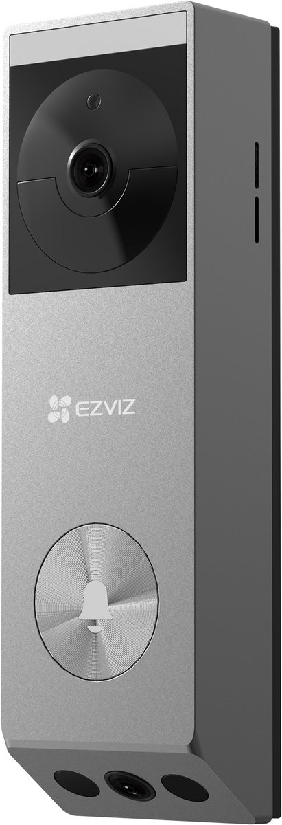 EZVIZ EP3x Pro + CH1 Video Deurbel Set - 2K Dual Lens - Incl. Chime & Zonnepaneel - 32GB Geheugen - Kleur Nachtzicht - Draadloos & IP65 van Merkloos — afbeelding 4