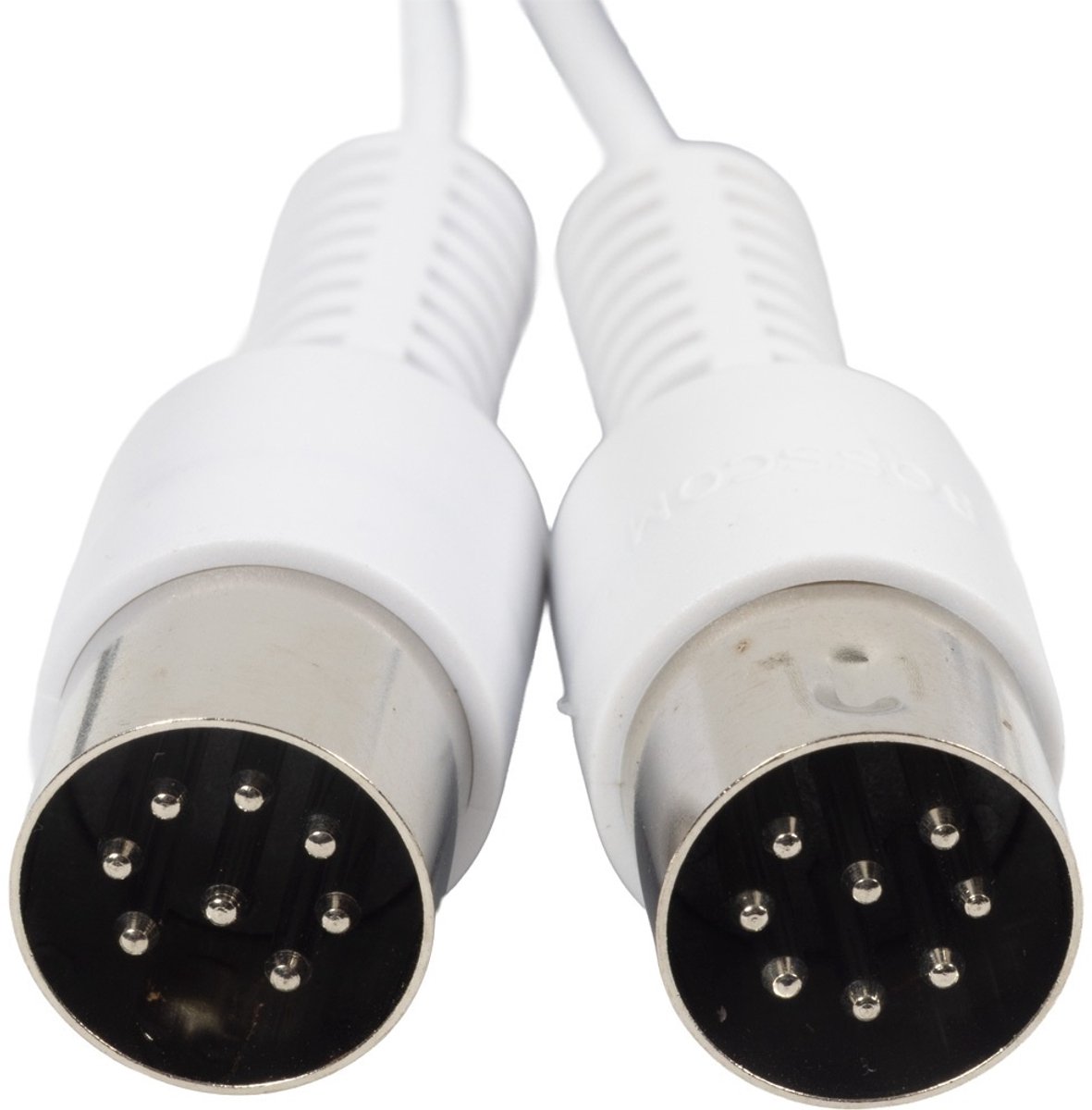 BOSSCOM DIN 8-pins / Powerlink PL4 kabel voor B&O | wit | 10 meter