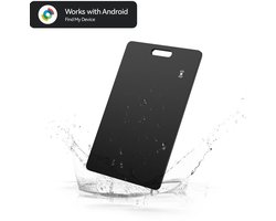 Android Locatie Tracker – GPS Tracker – Draadloos Oplaadbare - Smart Wallet Tag - Zonder Abonnement – Waterbestendig en Compatibel met Alle Android Telefoons