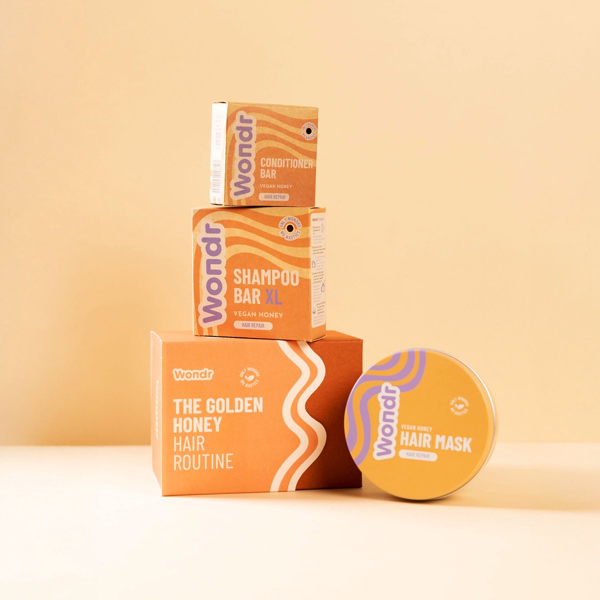 The Golden Honey Hair Routine - WONDR Giftox - Sweeter than honey, softer than silk
