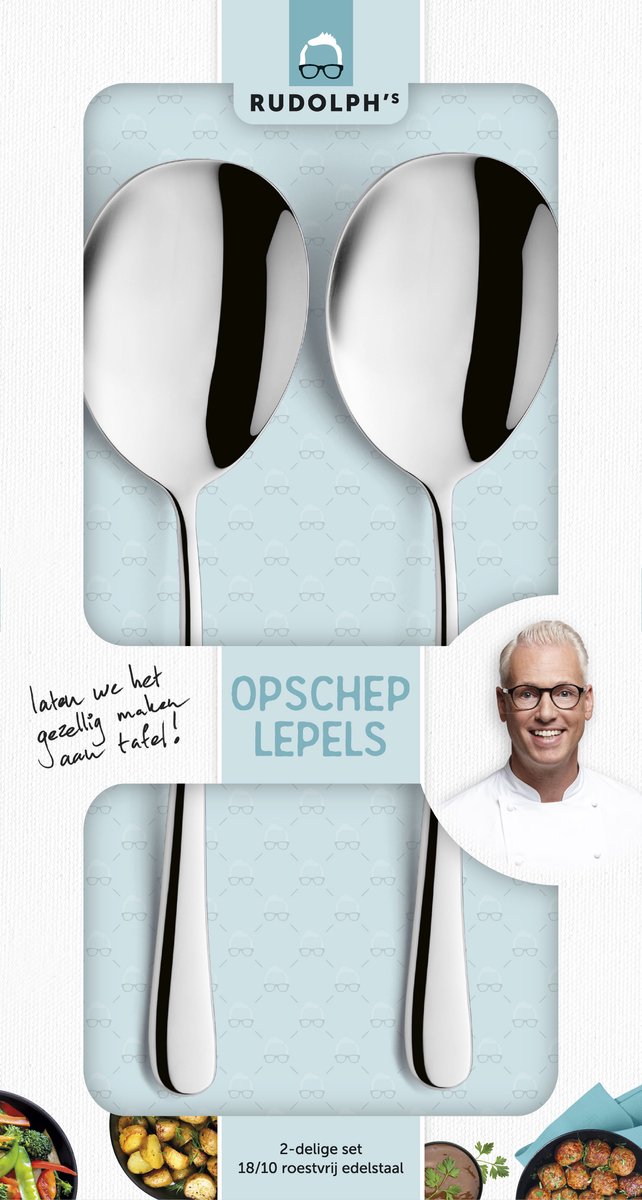 Opscheplepels Rudolph 2-delig - Rudolph van Veen -