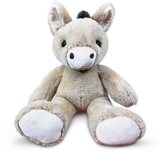 Funnies Knuffel Paard Rico 45cm - Zachte Knuffel voor Kinderen - Grote Pluche Knuffel - Knuffelspeelgoed voor Baby & Peuter - Cadeau voor Jongens & Meisjes