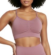 Sport BH zonder beugel - Maat L - Roze - Extra comfortabele Sport BH - Push Up BH Zonder Beugel - Sport BH Dames - Magic Bra -Shock Absorber - Fitness - Yoga BH - Sport Top