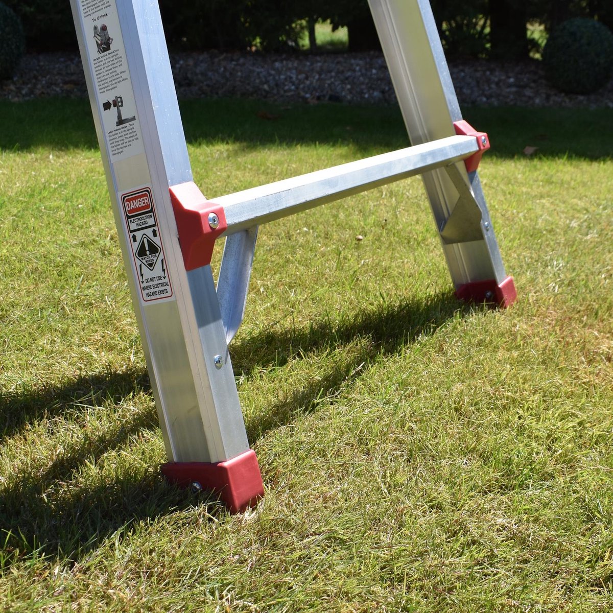 BPS Telescopische Multifunctionele Ladder – 6,40 m – Opsteekladder/Reformladder/Trapladder – Zwaar Aluminium Vouwladder – EN131 Gecertificeerd – foto 6