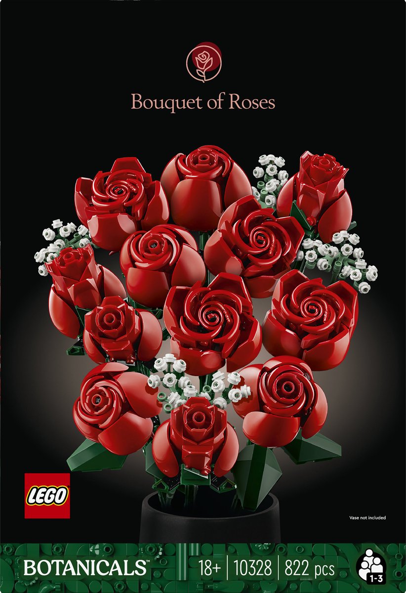 LEGO Icons Rozenboeket - Botanical Collection - 10328 — afbeelding 16
