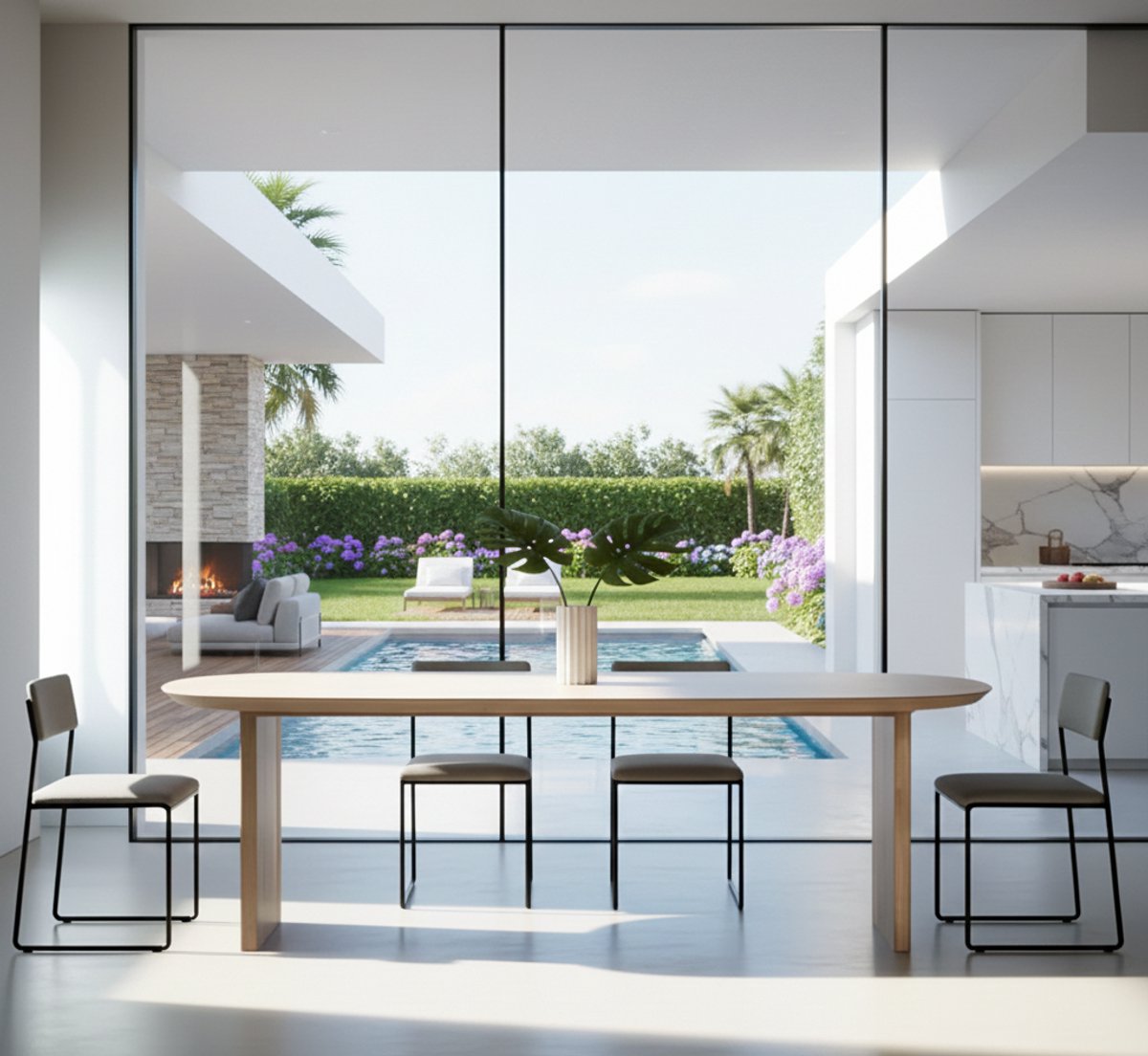Ovale Eettafel Massief Eikenhout Bruin – Tijdloos & Robuust, 6-8 Persoons, Duurzaam & Stijlvol – Novihome