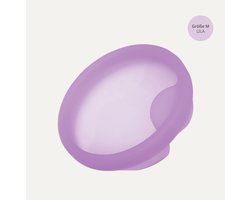 Selenacare - Menstruatiedisc - Lila - Maat M - 100% Medisch Siliconen - Flexibel en Comfortabel - Tot 8 Uur Bescherming - Vrij van Latex en BPA
