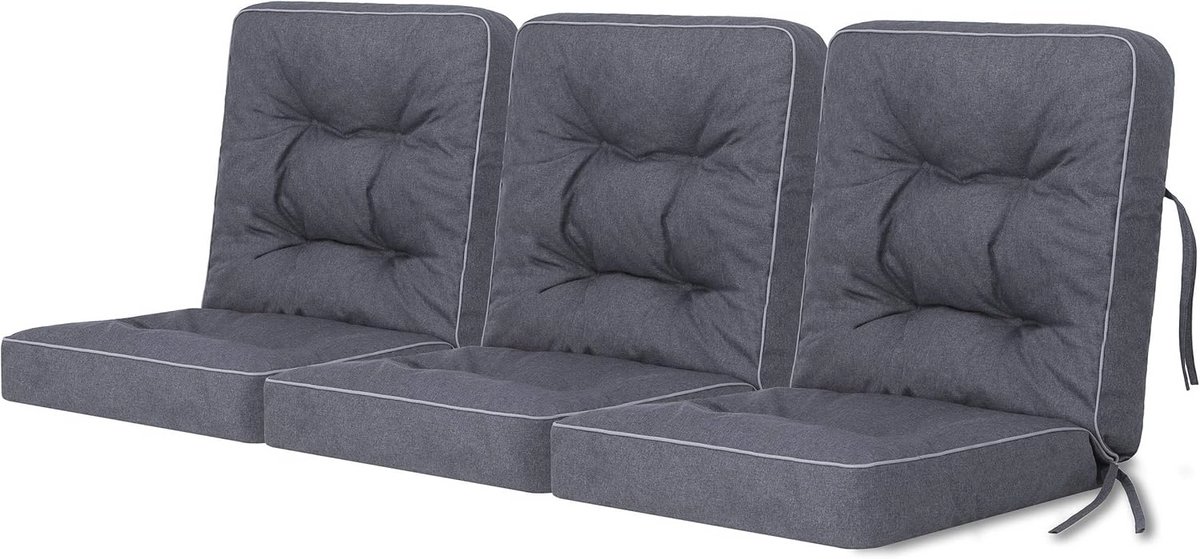 Comfortabele Schommelbank Kussen 110 x 180 cm - Marineblauw Tuinkussen
