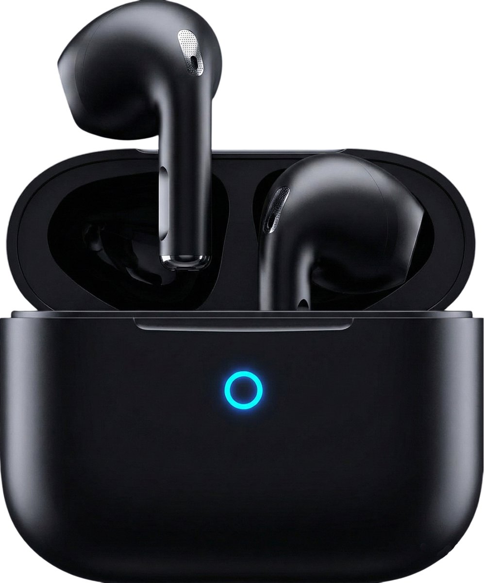 GØDLY® X Premium Draadloze Oordopjes - Bluetooth Oordopjes - Draadloze Oortjes Bluetooth - Oortjes Draadloos - Oordopjes Draadloos - Wireless Earbuds - In-ear oordopjes - Zwart