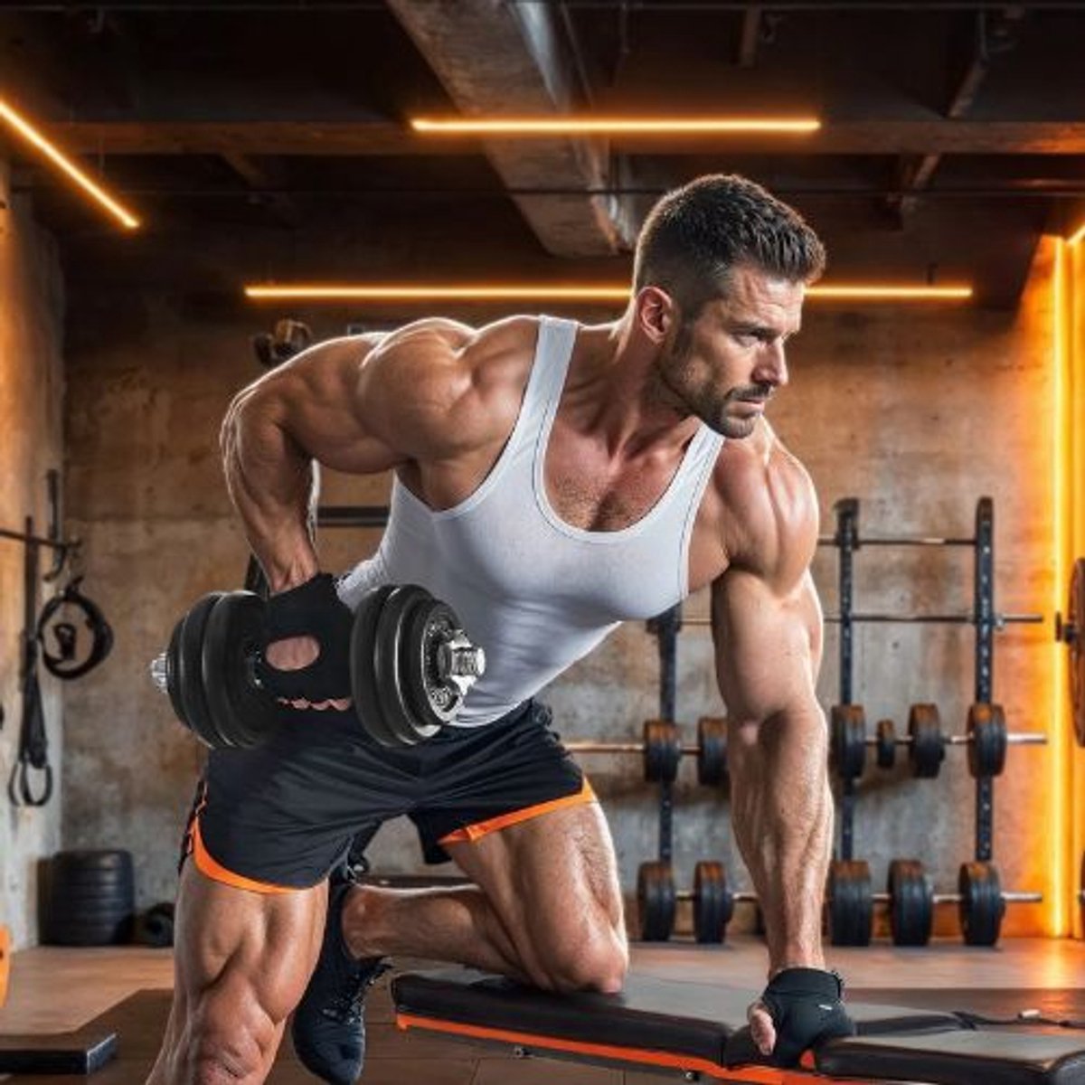 Halter set - Gietijzeren Halterset - Dumbells - Tot 30 KG Verstelbaar - Fitness - Workout – foto 5