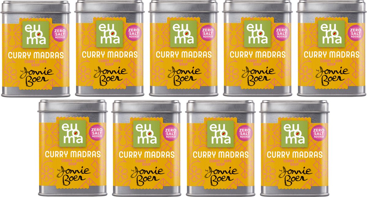 Euroma Original Spices Curry Madras 9x
