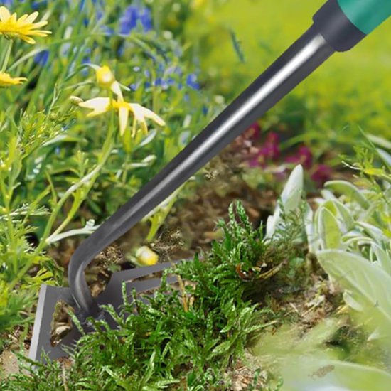 Unyqoos® Robuuste onkruidverwijderaar met sikkelblad voor tuin en gazononderhoud van Merkloos	 — afbeelding 2