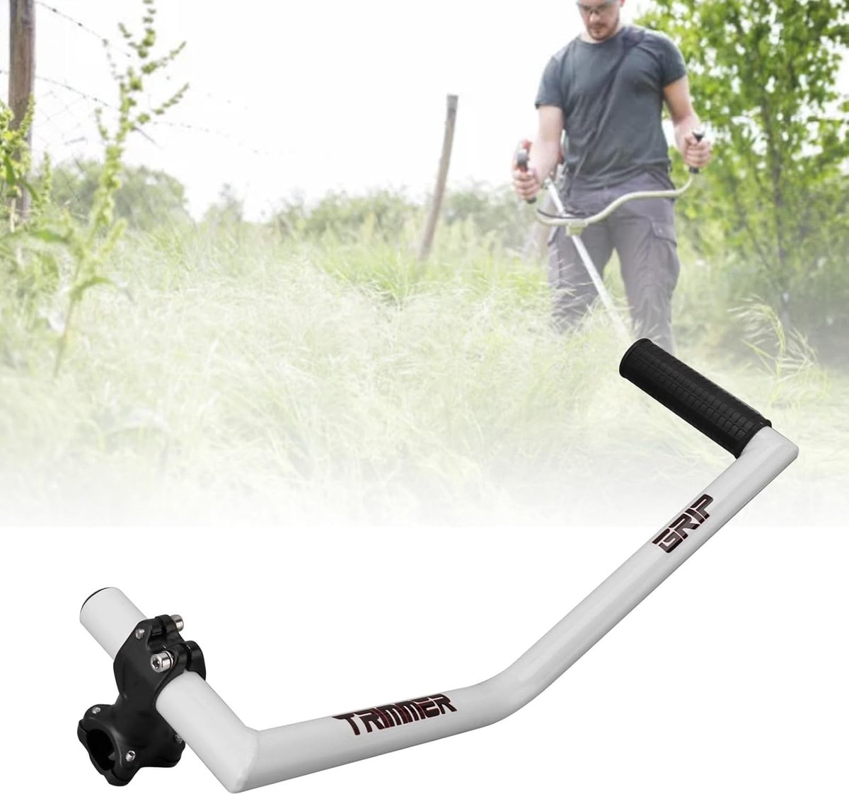 Bol.com Ergonomische Snoertrimmerhandgreep - Trimmergreepverlenging voor Gazononderhoud en Landschapsarchitectuur aanbieding