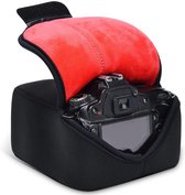 Camera Fototas -Cameratas waterdicht -Schoudertas - Spiegelreflex Tas - 22*17*10.5cm - Zwart