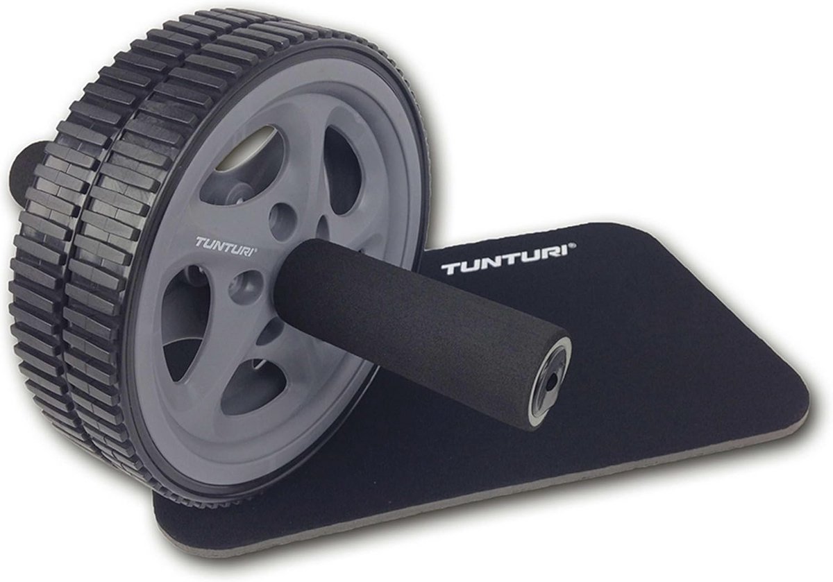 Dubbele Ab Roller - Ab Wheel - Buikspiertrainer met Kniemat en Gratis Fitness App